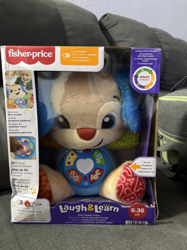 Cachorrinho Aprende Comigo Para Bebês Fisher-Price Mattel + Frete Grátis