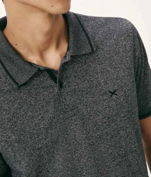 POLO TEXTURIZADA DA HERING