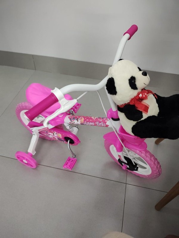 TK3 Track Bicicleta Infantil Aro 12 Arco-Íris + Frete Grátis