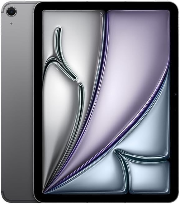 Apple 2025 iPad Air de 11 polegadas (Wi-Fi + Cellular, 512 GB) - Cinzento sideral (M3)