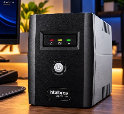 Nobreak Interativo Monovolt Intelbras XNB 600VA 120V