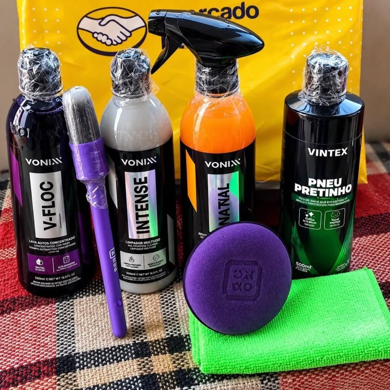 Kit Shampoo V-floc Cera Tok Final Intense Vonixx