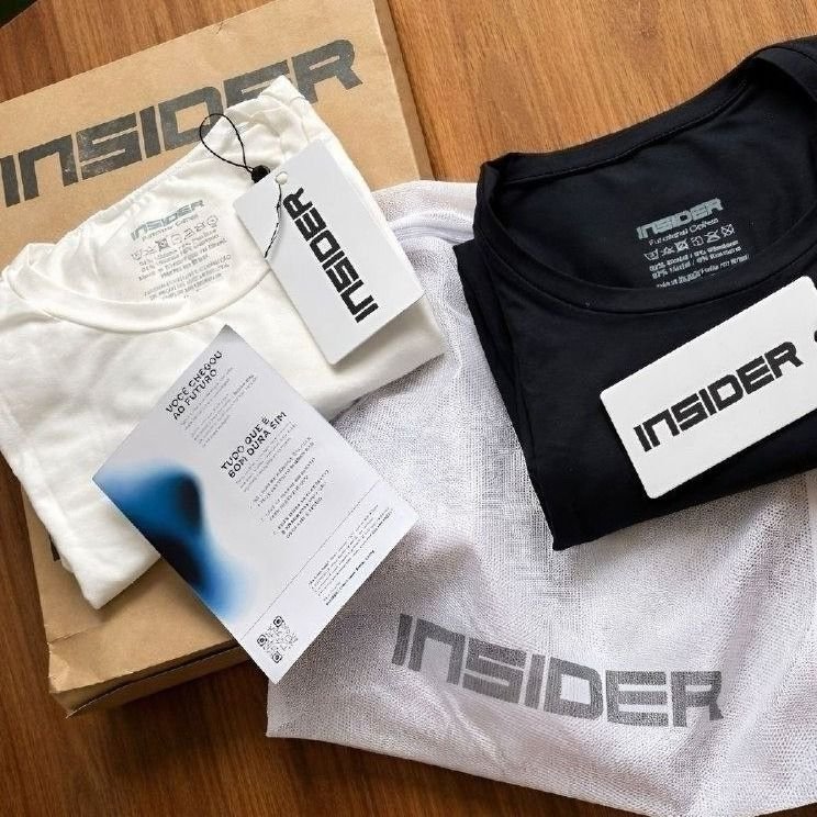 Camiseta Tech Light Insider Masculino (P ao GG)