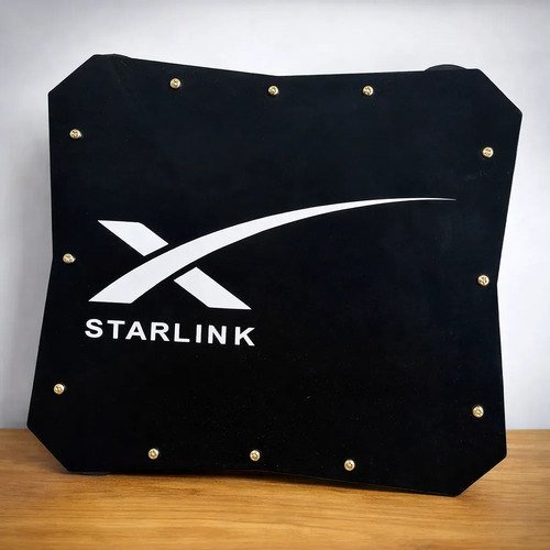 Case Starlink Mini PVC com Ímãs de Alta Fixação Preta