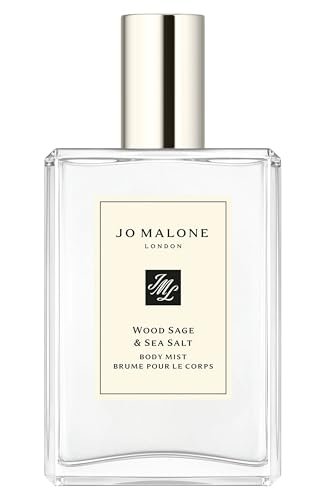 Jo Malone Névoa corporal feminina de sálvia de madeira e sal marinho, 100 ml