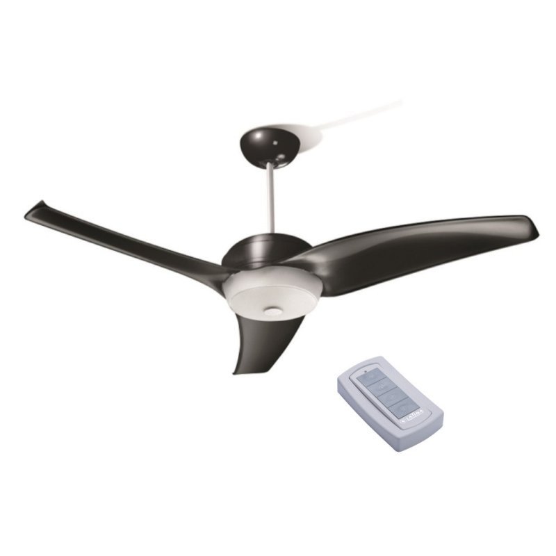 VENTILADOR DE TETO LATINA VT673 CONTROLE REMOTO PRETO 127V