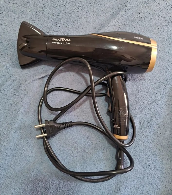 Secador de Cabelos Britânia 3 Temperaturas 2100W