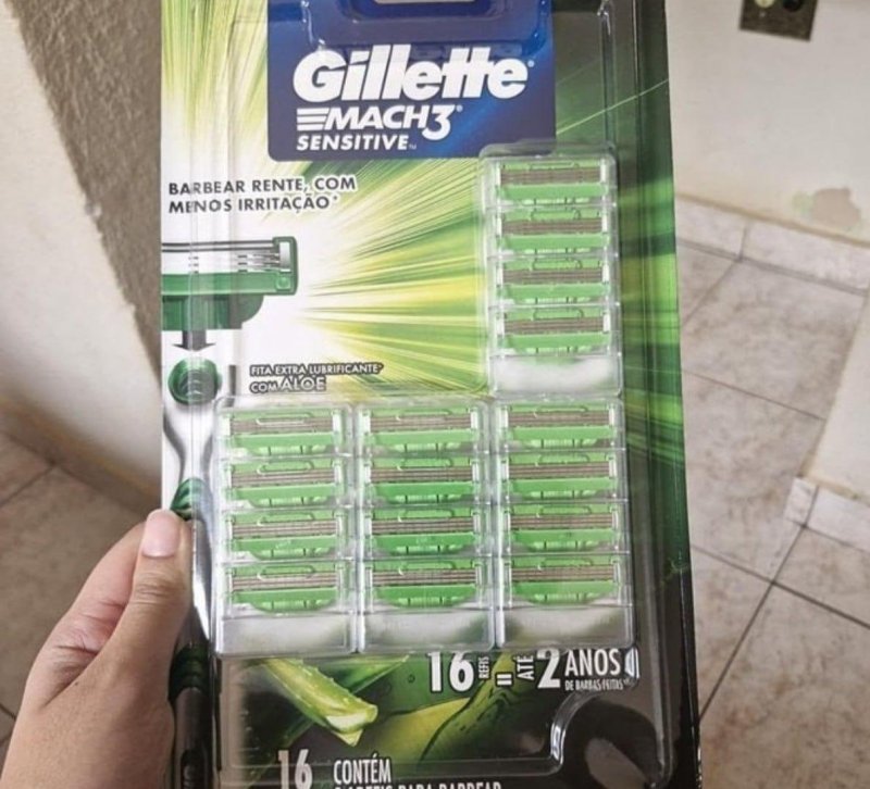 MUNIÇÃO PARA SUA GILLETTE