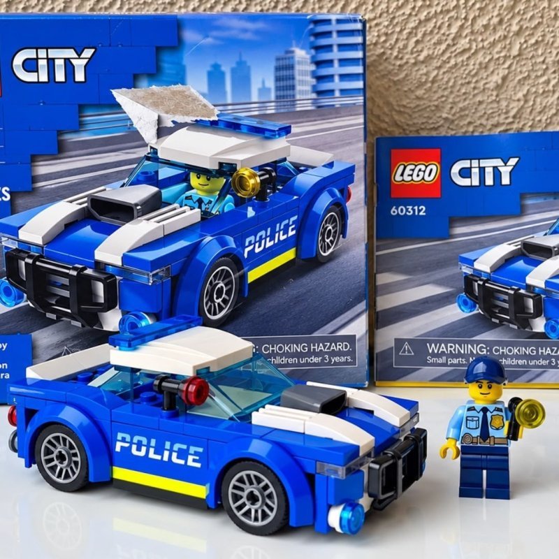 LEGO City Carro da Polícia #60312 (94 Peças) com Frete Grátis