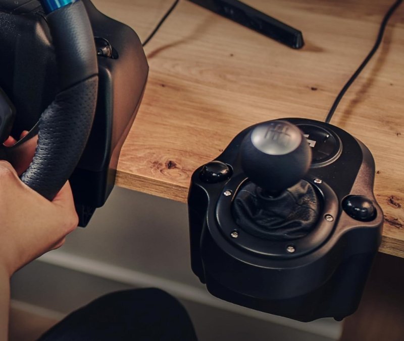 Câmbio Logitech G Driving Force - Compatível com Volantes Logitech G29, G920 e G923