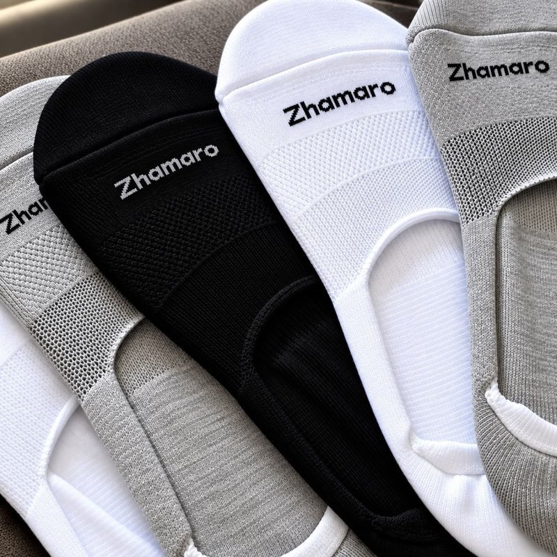 Kit com 10 Pares Meias Zhamaro Sapatilha Invisível (33-46)