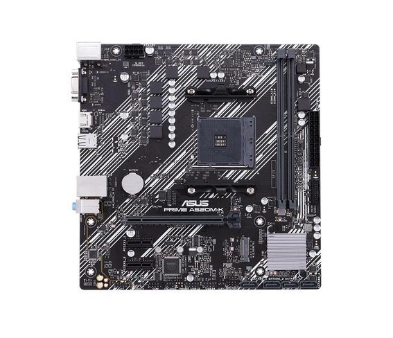 Placa Mãe Asus para AMD AM4 Prime A520M-K 2xDDR4 mATX - 90MB