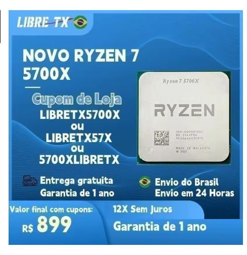 CPU Ryzen 7 5700x
