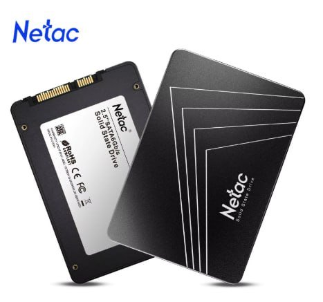 SSD Netac SATA 3 de 2,5 polegadas, HDD e disco rígido, 512GB