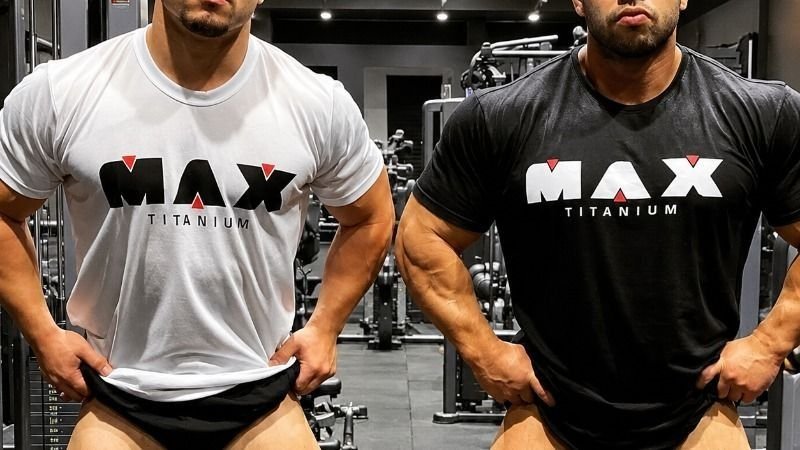 2 Camisetas Max Titanium Dry Fit (PP ao XG)