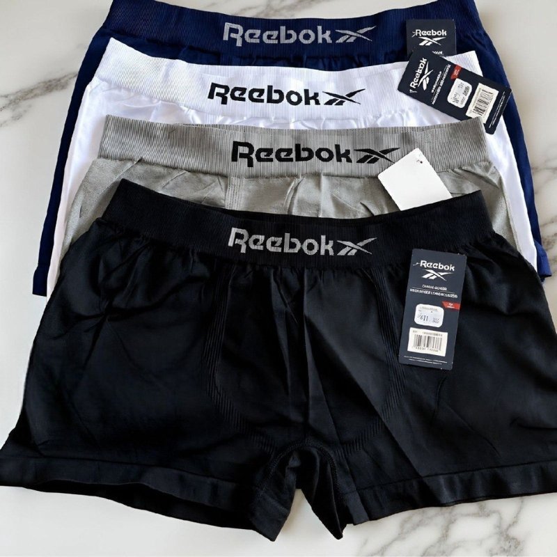 Kit com 6 Cuecas Boxer Box Classic Reebok