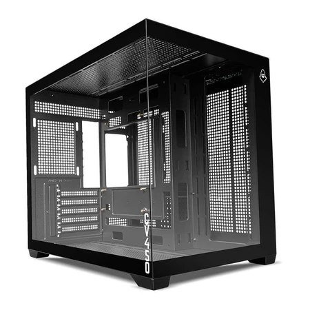 Gabinete Gamer Mancer CV450, Mini-Tower, Lateral de Vidro, Preto, MCR-CV450-BK
