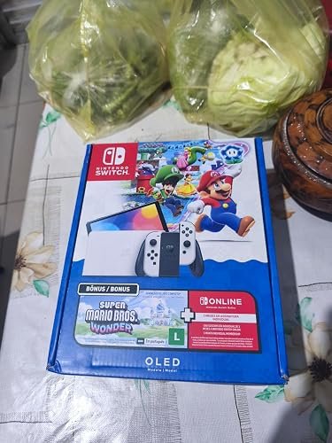 Bundle Nintendo Switch OLED + Super Mario Bros. Wonder + 3 Meses de Switch Online
