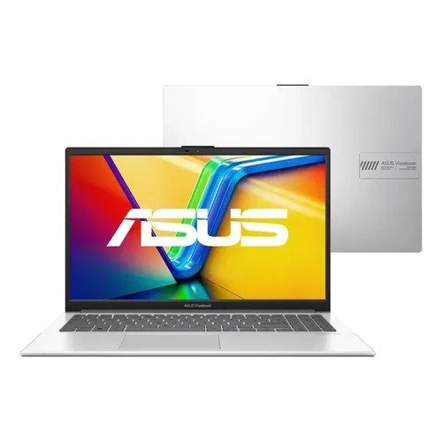 Notebook Asus Vivobook Go E1504GA Intel Core I3 N305 4GB Ram 256GB Ssd Linux Keepos Tela 15,6 Fhd Silver - Nj447