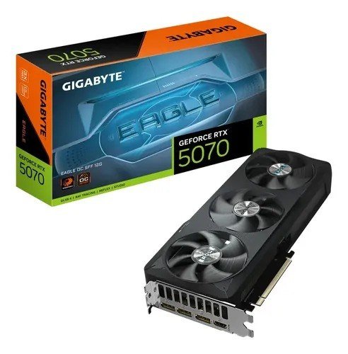 Placa De Vídeo Gigabyte Rtx 5070 Eagle Oc Sff 12GB Gddr7