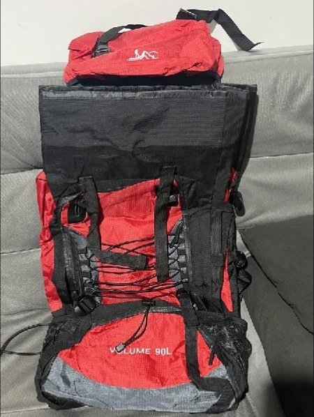 Mochila Cargueira Tática Impermeável Reforçada 90l