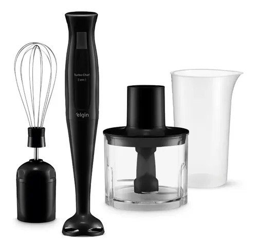 Mixer Vertical Turbo Chef Elgin 3 Em 1 200w Preto 110v