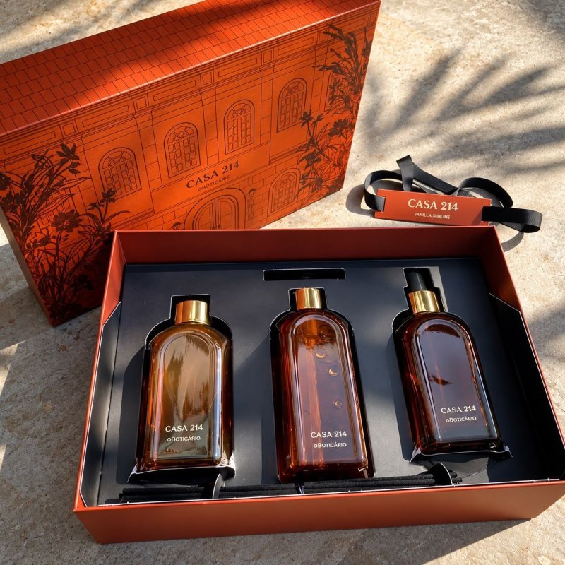 Kit Presente Casa 214 Vanilla Sublime (3 Itens)