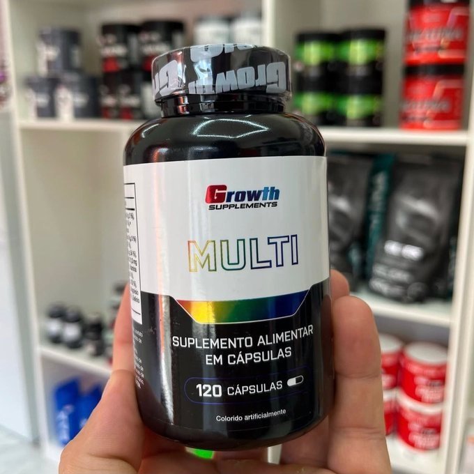 Multivitamínico 120 Cápsulas Growth Supplements + Frete Grátis