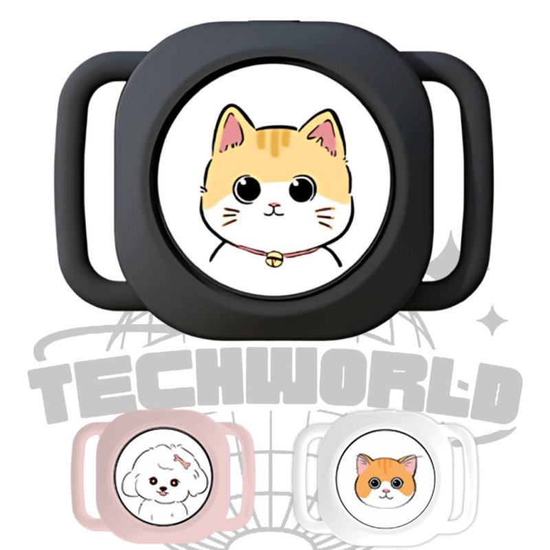 Rastreador Pet Inteligente com Coleira – Compatível com Apple Find My (iPhone, iPad, Mac)