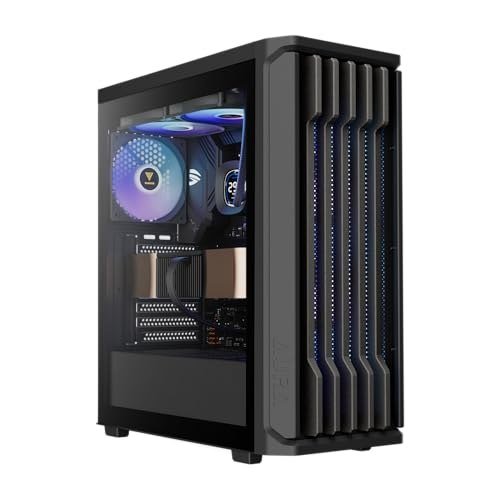 Gabinete Gamer Gamdias Aura GC11 ARGB Preto com 4 Fans