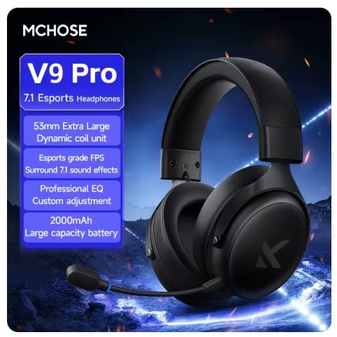 Headset Wireless Mchose V9 Pro