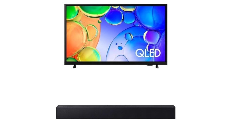 Combo Smart TV 43" QLED Full HD Samsung 43Q5F + Soundbar HW B400F