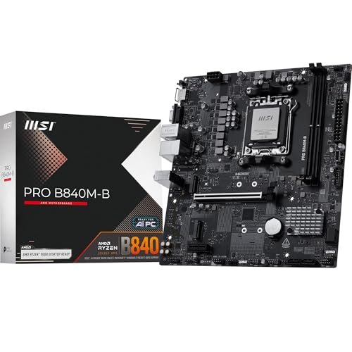 PLACA MAE (AMD) MSI PRO B840M-B DDR5 AM5