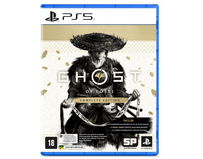 Jogo Ghost of Yōtei Complete Edition, Mídia Física, PS5