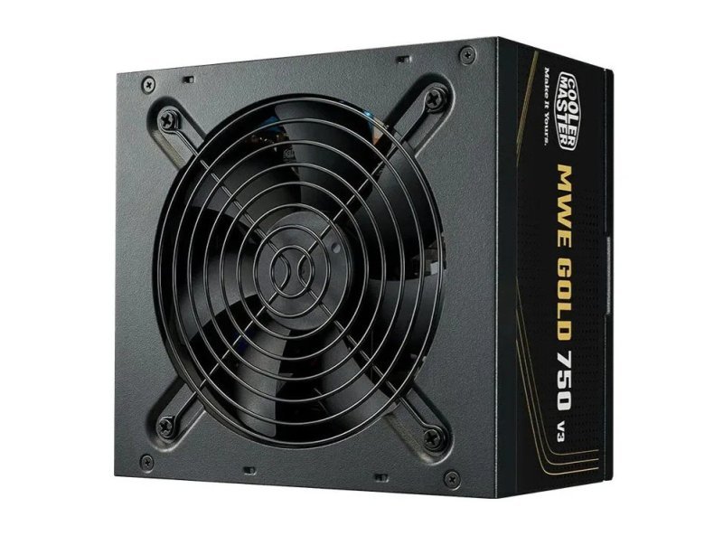 Fonte Cooler Master MWE 750 V3 750w ATX 3.1 Preto