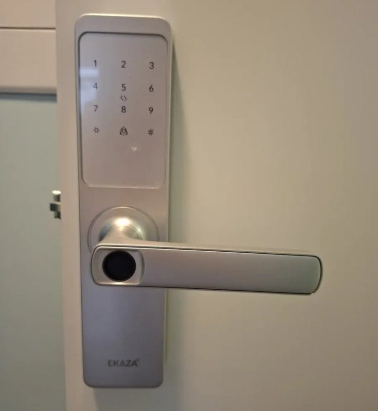 Fechadura Digital Inteligente Biometria Lyra Wifi Ekaza