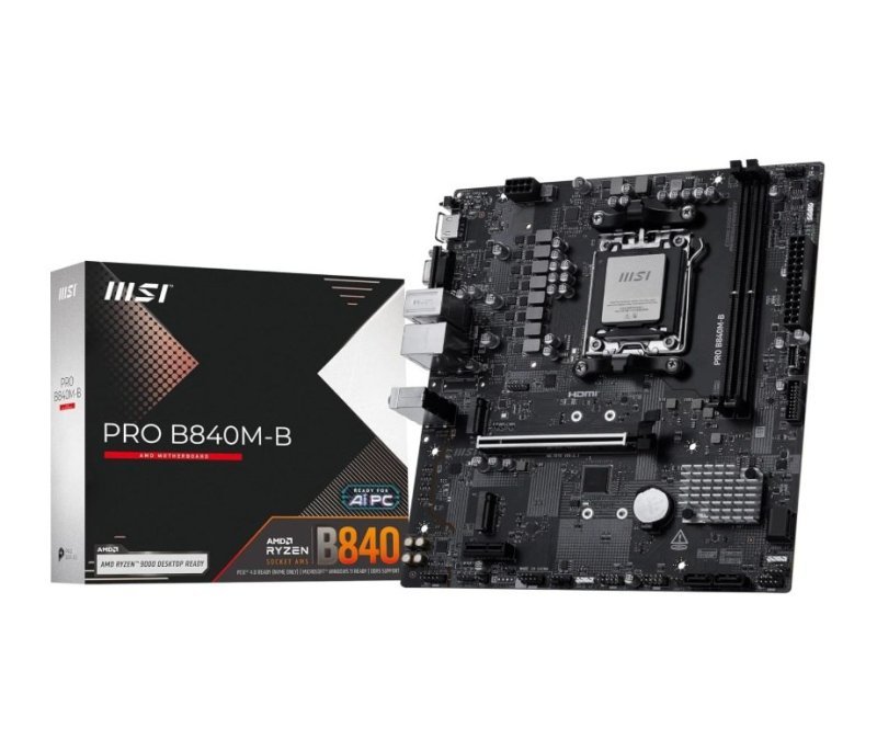 Placa-mãe (AMD) MSI PRO B840M-B DDR5 AM5