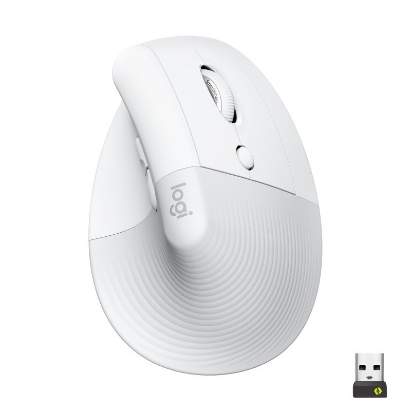 Mouse Sem Fio Logitech Lift Vertical com Design Ergonômico