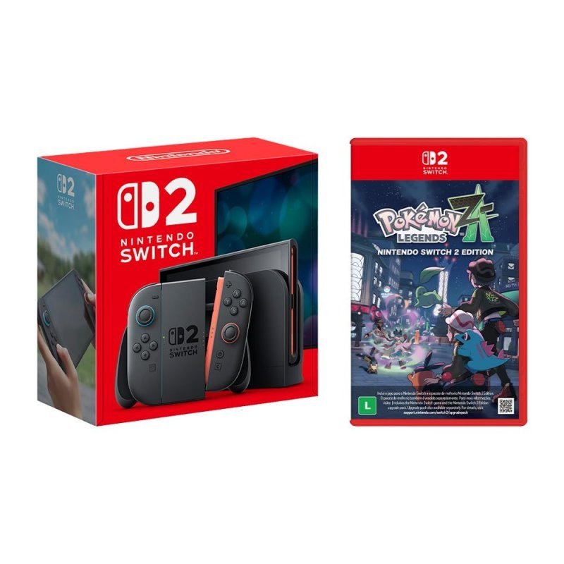 Console Nintendo Switch 2 + Jogo Pokémon Legends: Z-A