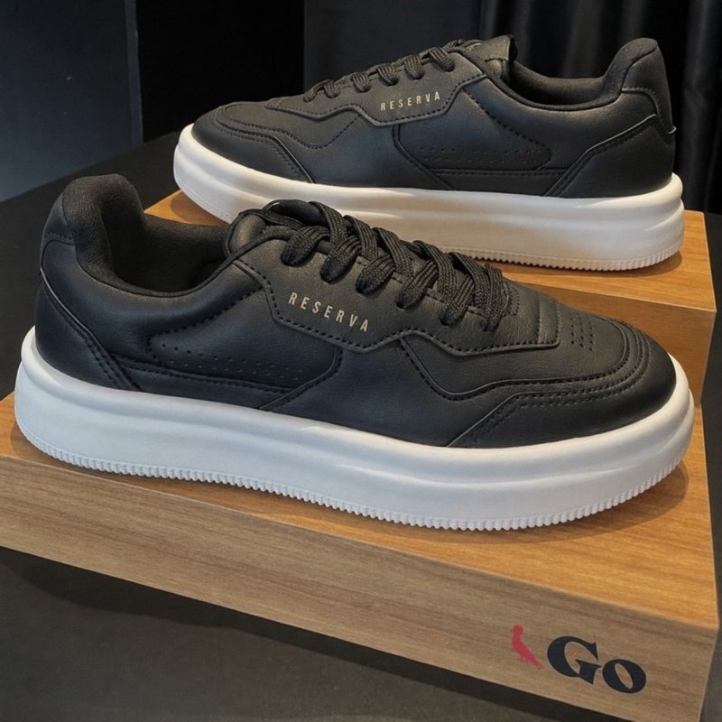 Tênis Reserva Masculino Casual Cano Baixo Antiderrapante