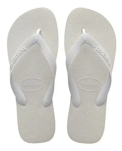 Chinelo Unissex Top Havaianas Liso Branco
