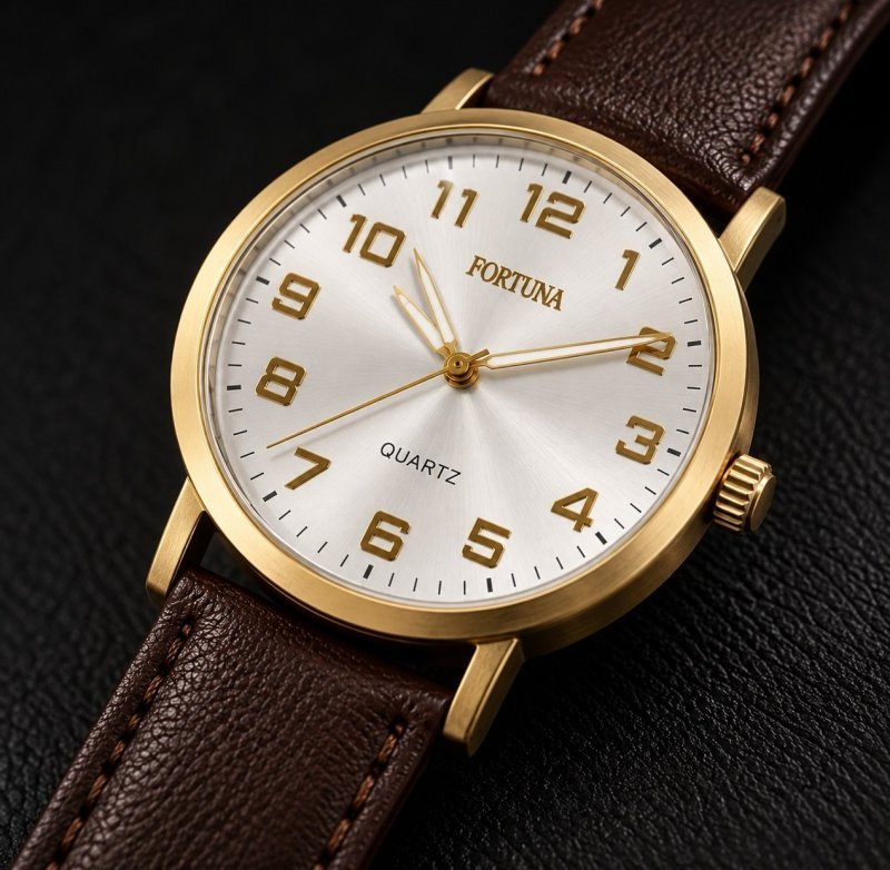 Relógio De Pulso Masculino Fortuna Old Money Minimalista