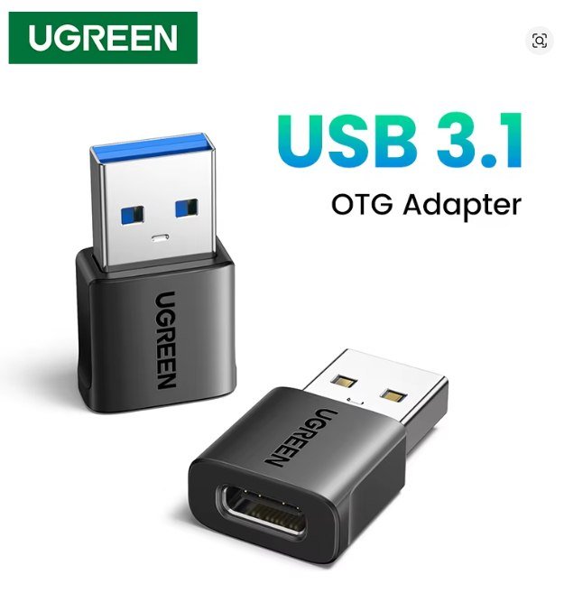 Adaptador UGREEN-Tipo C OTG adaptador, USB A para USB C