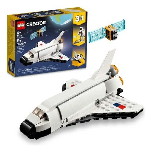 Kit Creator 31134 Ônibus Espacial 144 Peças Lego