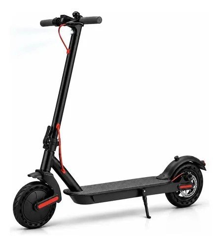 Patinete Elétrico 500w 25km/h Dobrável App Bluetooth Rapido Preto