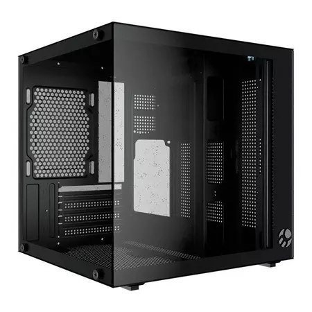 Gabinete Gamer Bluecase BG-066 Life, Mini-Tower, Lateral de Vidro, Preto, BG-066-LIFE-BK