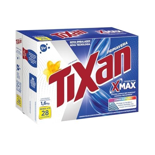 Tixan Ypê Lava Roupas em Pó Primavera 1,6Kg