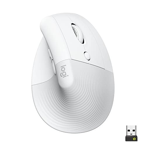 Mouse Sem Fio Logitech Lift Vertical com Design Ergonômico