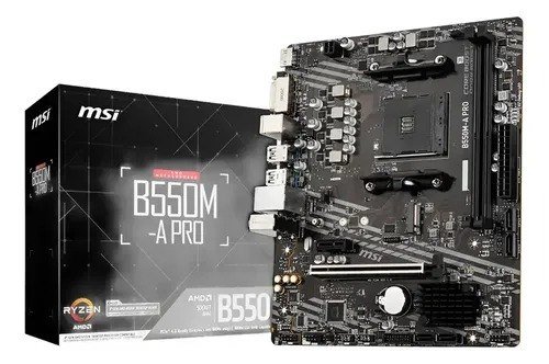 Placa-mãe Am4 Msi B550m A Pro Msi