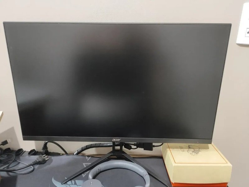 Monitor Gamer Acer Nitro 27 Kg273 G0bi Fullhd Ips 120hz 1ms Preto 127/220v